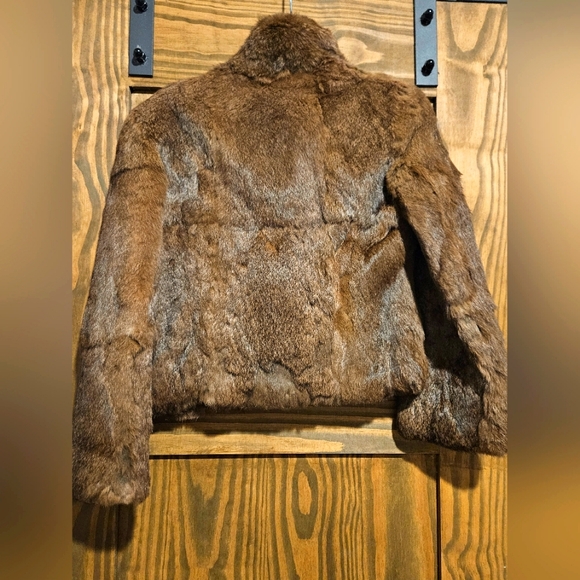 Vintage Rabbit Fur Mini Coat Size Small - Picture 9 of 15